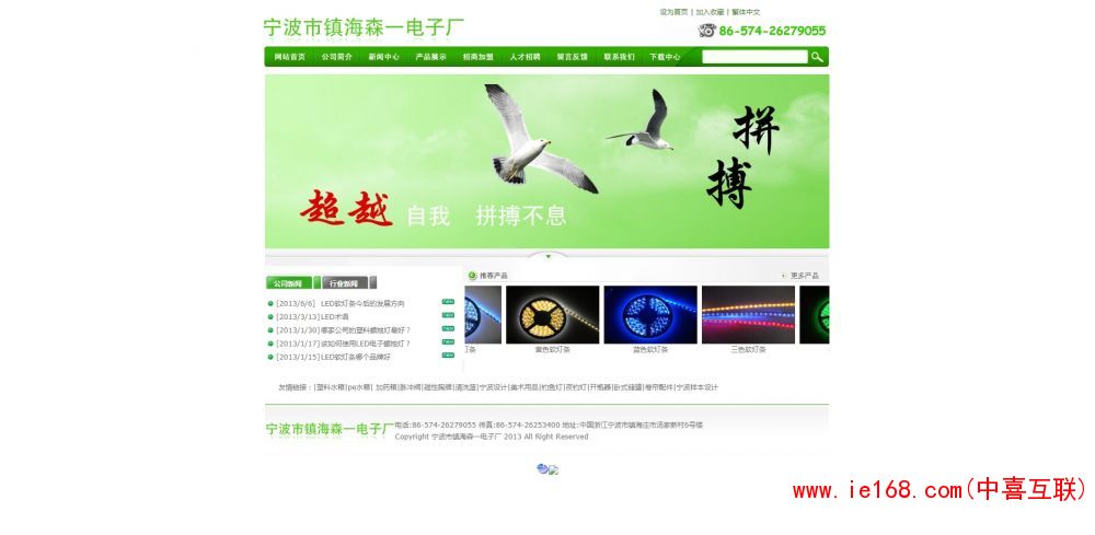 电子网站设计案例