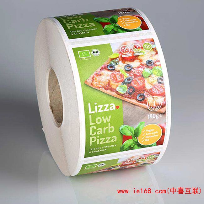食品外包装不干胶标签