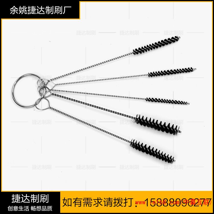 厂家直销 5件套迷你清洁刷 缝隙清洁刷 家用清洁刷