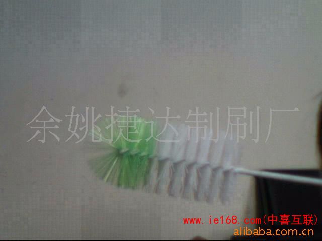 【高品质】尼龙奶瓶奶嘴刷 旋转奶瓶刷 360度奶嘴刷 清洁刷