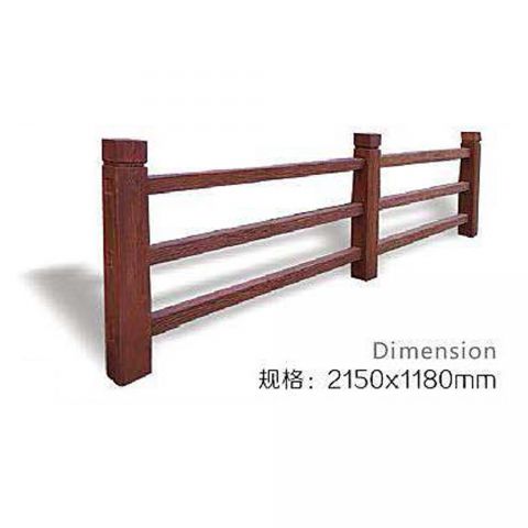 简易拓印栏杆