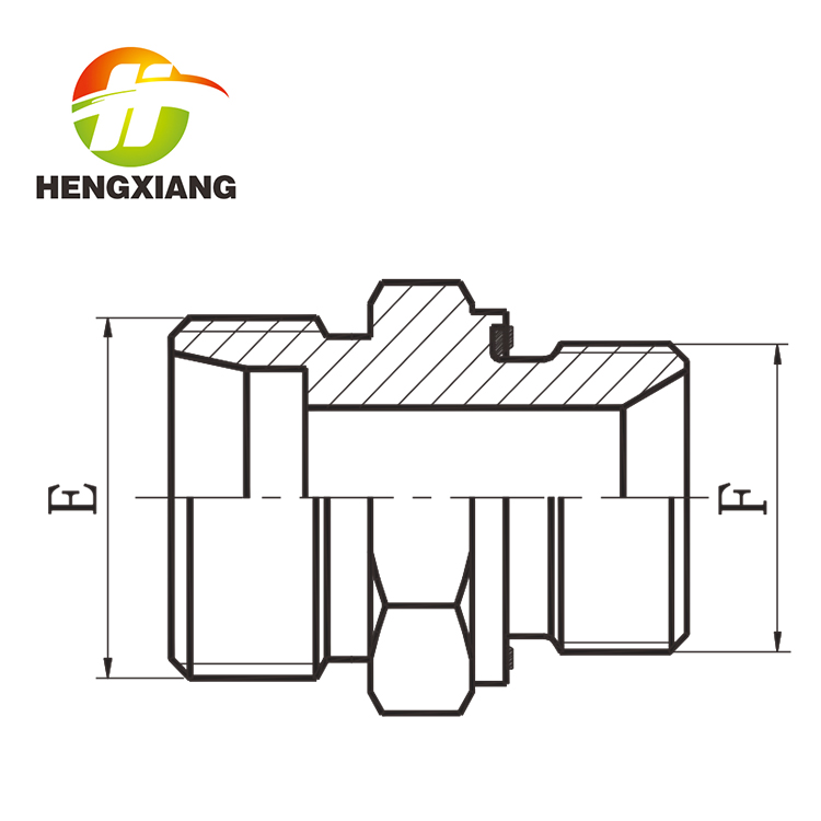 公制螺纹胶垫密封柱端 1CM-WD