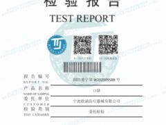 KN95(内置鼻梁条）检测报告